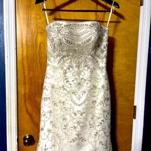 Casablanca Bridal Beaded Gown